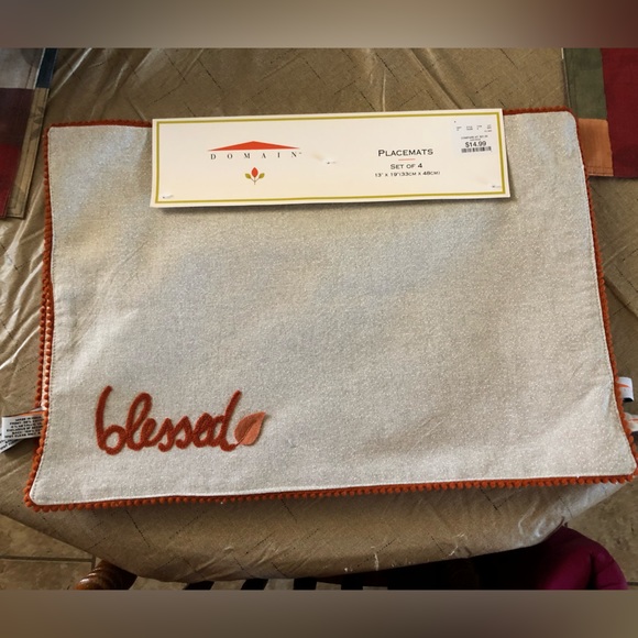 NWT FALL TABLE PLACEMATS SET OF 4 - Picture 1 of 5